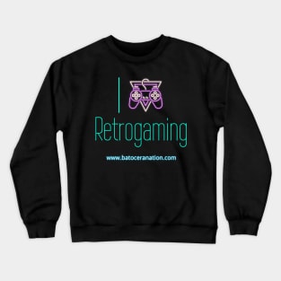 Retro Gamer Logo 13 Crewneck Sweatshirt